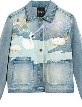 Chaqueta de mujer vaquera - Desigual - FashionsVida