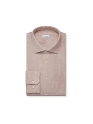 Camisa de lino beige 45