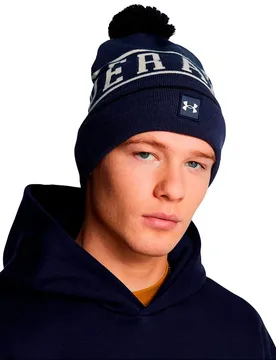 Bonnet Halftime Pom Midnight Navy / Summit White / White One Size - Under armour - FashionsVida