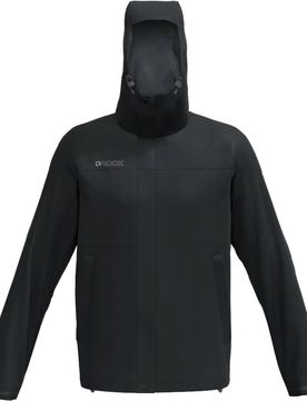 Observer chaqueta impermeable hombre Negro (XXL)