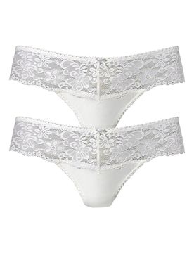 NUANCE Tanga blanco