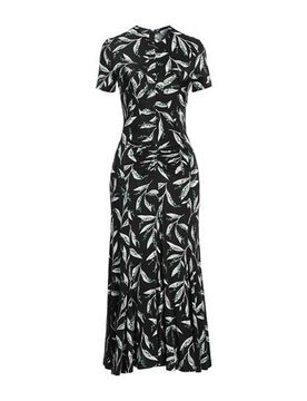 Midi-Kleid Damen Schwarz 34,36,38,40,42 Damen