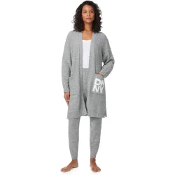 DKNY - Bata de mujer con bolsillos