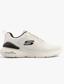 Skech-Air Dynamight 2.0 - Dur Mens Trainers Natural/black - Beige - Size Uk 9.5 - Skechers - FashionsVida