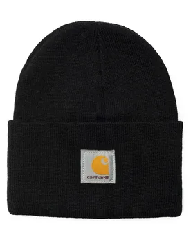 Short Watch Hat Beanie Black Stück Unisex - Carhartt WIP - FashionsVida