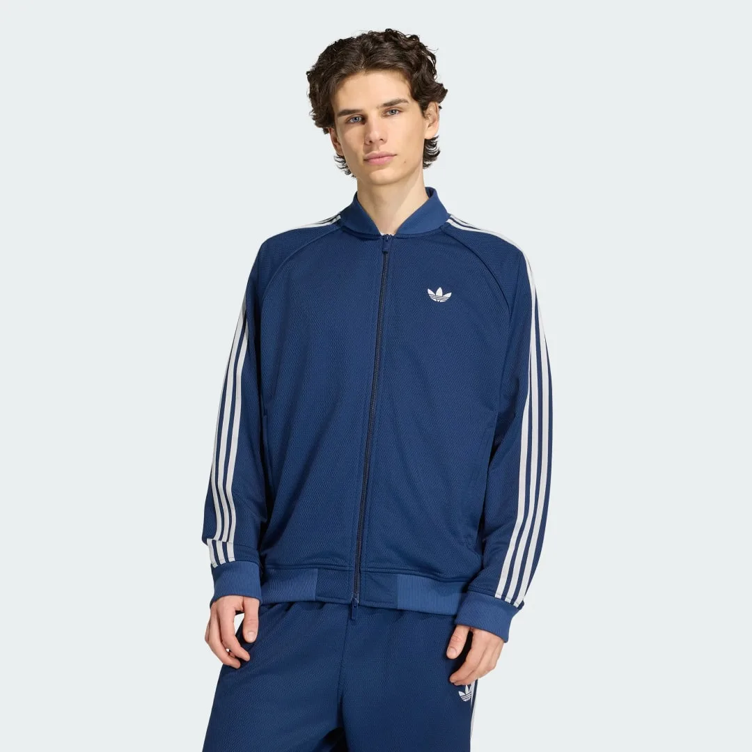 TRACK TOP SST ADICOLOR CLASSICS MESH S Night Indigo - Adidas - FashionsVida