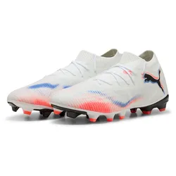 Chaussures De Football Future 8 Match Fg/ag White / Black / Glowing Red EU 46