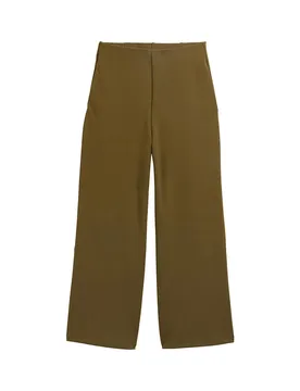 Pantaloni 10230 Easy Culotte Golden Olive Green S