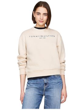 Donna felpa beige da donna WW0WW39791