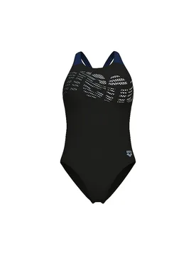 Bañador de mujer Flowing negro 38 - Arena - FashionsVida