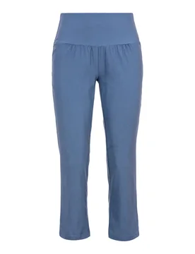 Komfort-Capri-Schlupfhose „Karin“ S blau - wedolina - FashionsVida