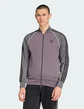 Track jacket adicolor Classics SST XL Grey Strata / Black - Adidas - FashionsVida