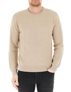SUN68 Maglione in cotone BEIGE S