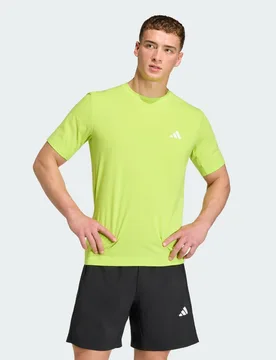 T-shirt WORKOUT ESSENTIALS FEELREADY 2XL Semi Solar Yellow - Adidas - FashionsVida