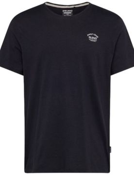 T-shirt nera con stampa 20716734