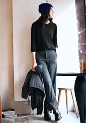 Street One Shirt mit Raffung female Schwarz