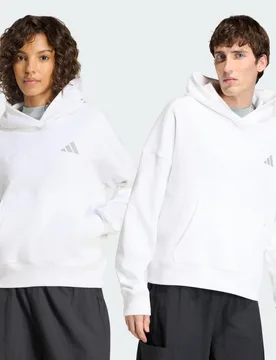 Felpa con cappuccio adi365 Cheering 2XS White - Adidas - FashionsVida