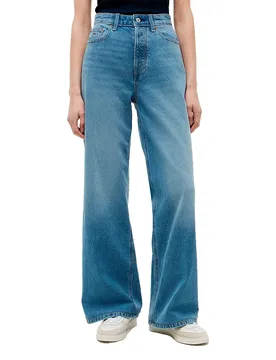 Jeans A Vita Alta Dw0dw23332 Denim Light 30
