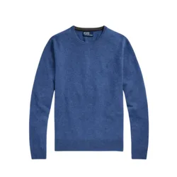 Maglioni uomo - ls cn pp long sleeve pullover - azzurro