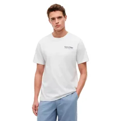 T-shirt à Manches Courtes Mw0mw43210 White L