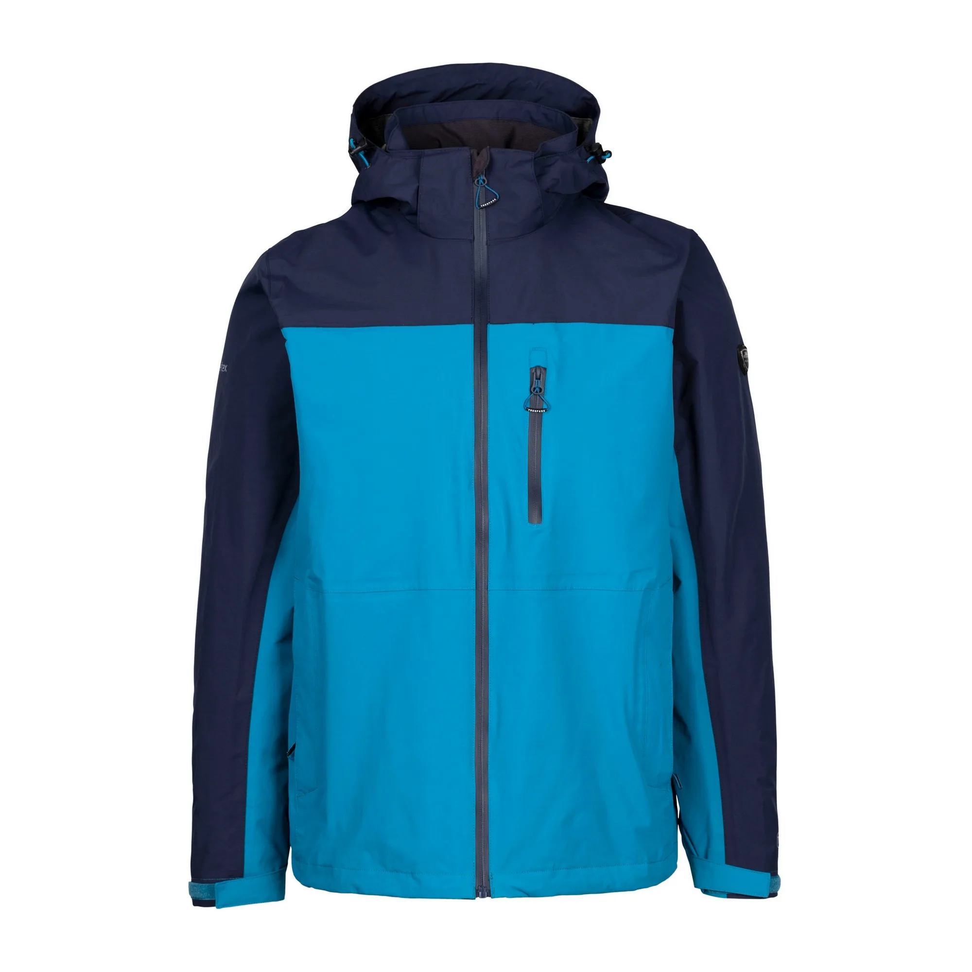Mens Curbridge Tp75 Waterproof Jacket (Bondi Blue) - Medium Blue - Size X-Large - Trespass - FashionsVida