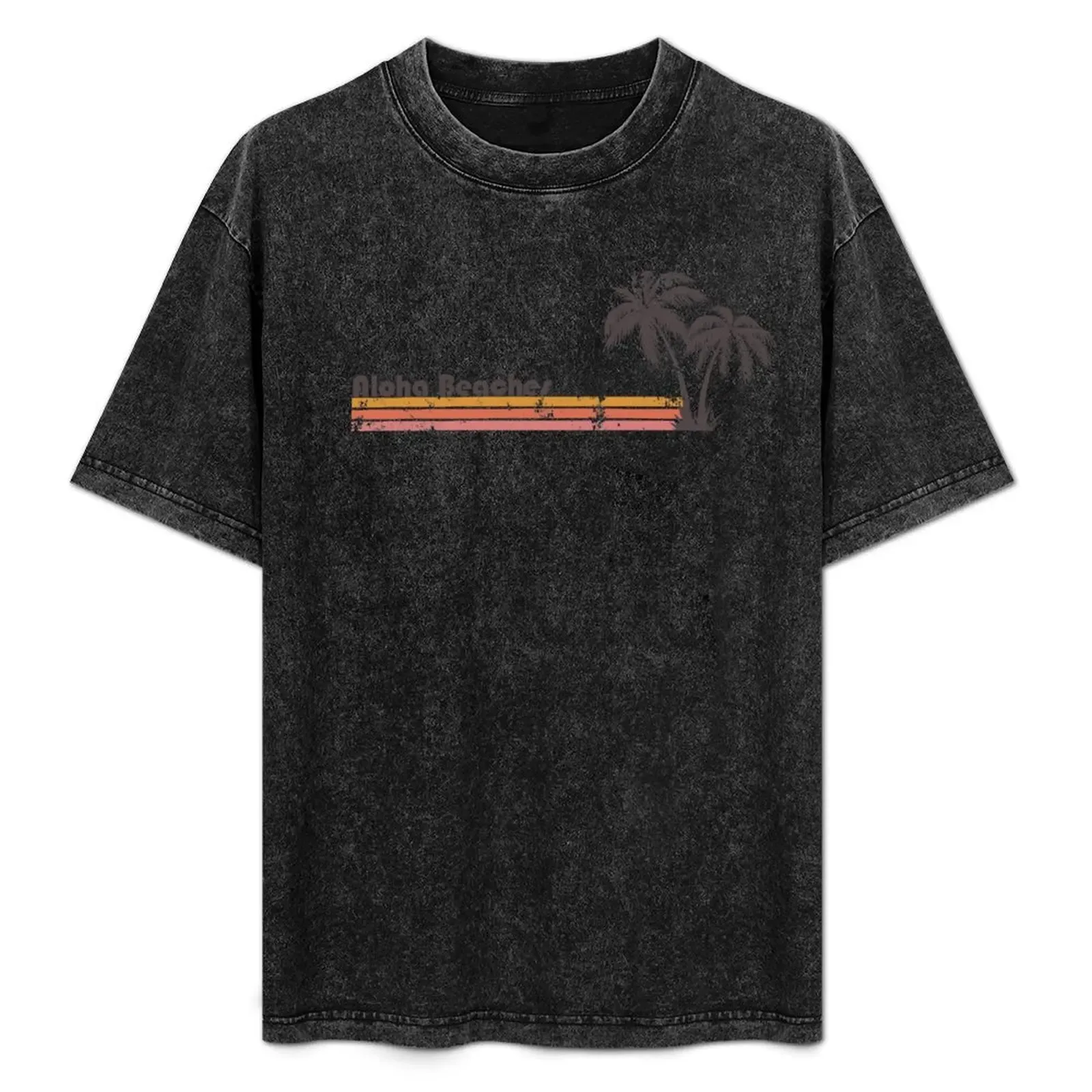 Aloha Beaches T-Shirt Abstract Pattern Print Top - Aliexpress - FashionsVida