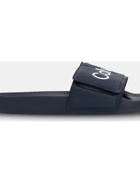 Chanclas de hombre tipo pala con logotipo - Calvin Klein - FashionsVida