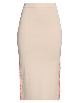 Falda midi Mujer Beige L,M,S Mujer