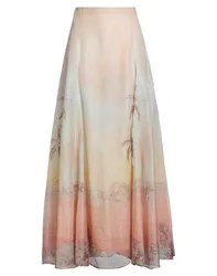 Maxi-Rock Damen Beige 1,2 Damen