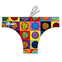 Multi Ball Swimming Brief Multicoloured 5XL Men