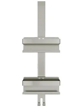 Wandregale Support De Douche Suspendu Acier Inoxydable 304 Brossé Einheitsgrösse - vidaXL - FashionsVida