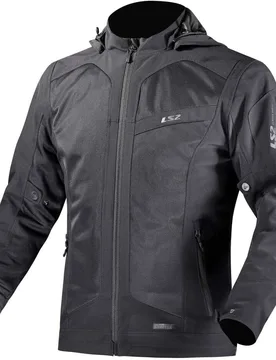 Giubbotto Moto Donna BOLTON AIR LADY Nero taglia 2XL - LS2 - FashionsVida