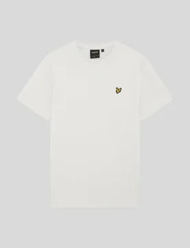 Men's Everyday Cotton Crew Neck T-Shirt White Out - Lyle & Scott - FashionsVida