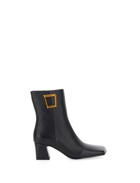Stivaletti in pelle NERO 37