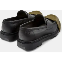 Mocasines de mujer junction con puntera a contraste