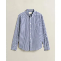 Camisa de hombre de popelina en rayas