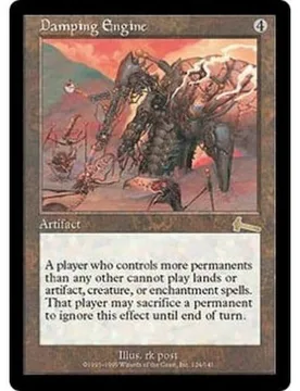 Damping Engine (foil) Urza's Legacy - Magic: The Gathering - FashionsVida