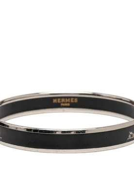 Narrow Enamel Calech Bangle Bracelet 65 - Hermès - FashionsVida