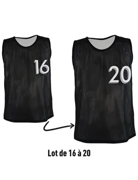 Gilet D´entraînement Réversible Numbered 5 Unités Black / White XL male