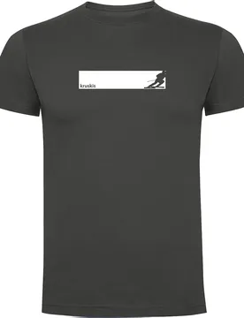 T-shirt à Manches Courtes Ski Frame Dark Grey XL