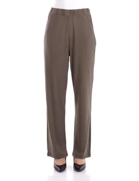 MM MAX MARA Pantaloni Verde scuro - MM MAX MARA - FashionsVida