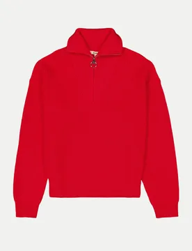 Garcia Strukturierter Troya Rot S - Garcia - FashionsVida