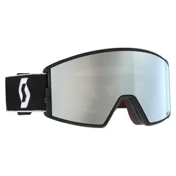 Masque De Ski React Black / White Amplifier White Chrome/CAT2 Homme