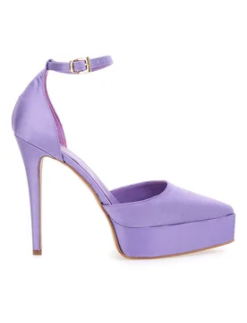 Décolleté Plateau 611 Lilla Raso 37 - PITTARELLO ELITE - FashionsVida