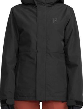 Wasserfeste und isolierende Snowboard Jacke Bolt Insulated Jacket W Black für Damen aus Leder Größe XS schwarz