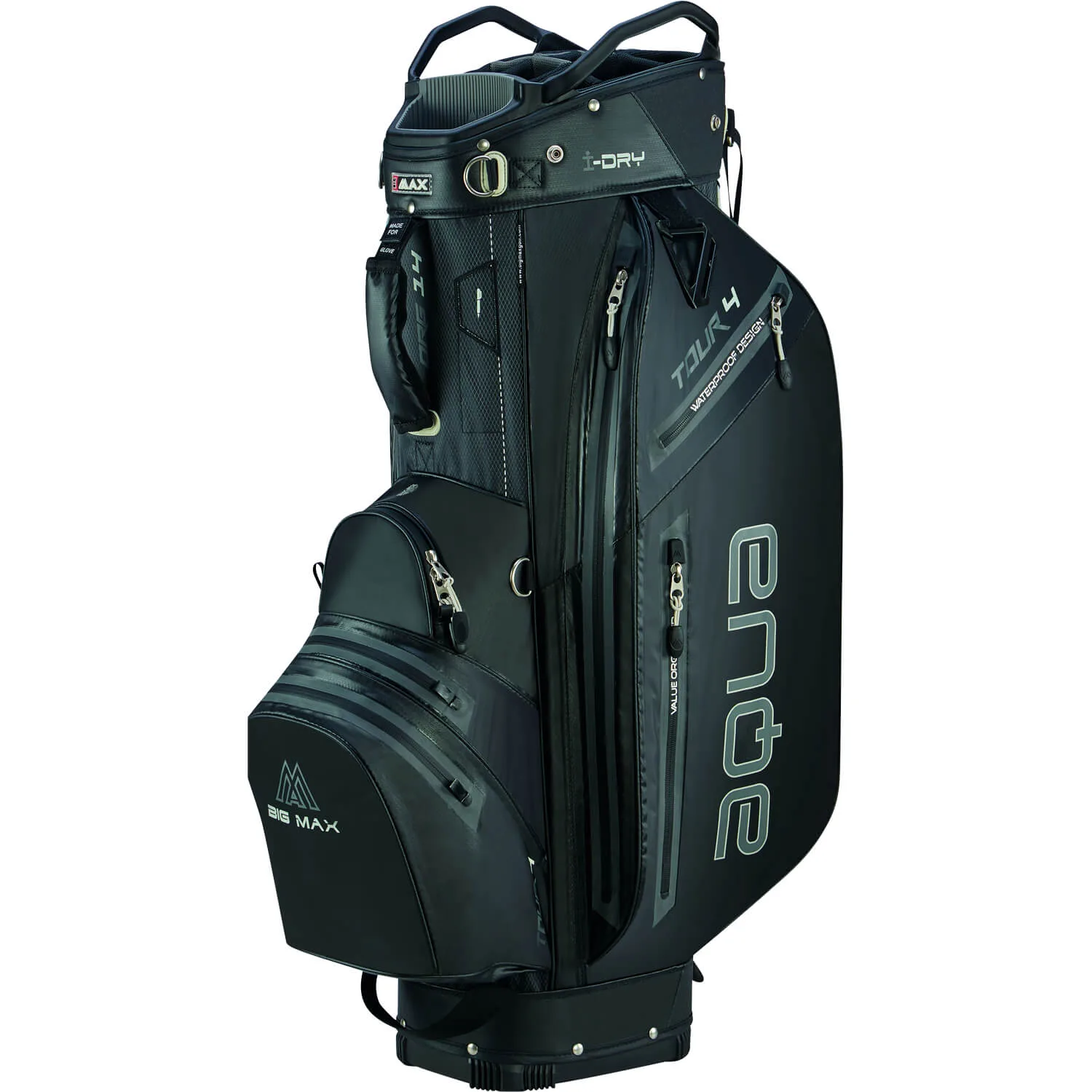 Cartbag Aqua Tour 4, schwarz - Big Max - FashionsVida