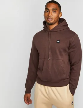 Essential Uomo - Felpe con cappuccio Marrone - Taglia L - Pile di cotone L - LCKR - FashionsVida