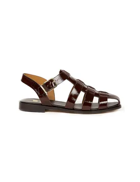 Sandalias ROMANE marrón 36 - Bobbies Paris - FashionsVida