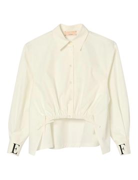 Elisabetta Franchi Camicia Con Logo