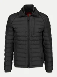 Steppjacke Molekül Schwarz 3XL